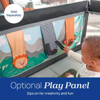 Parc pliable à installation instantanée Chicco Dash - Anthracite : Moïse portable, mousse de polyuréthane, conception pliable, capacité de 13,6 kg