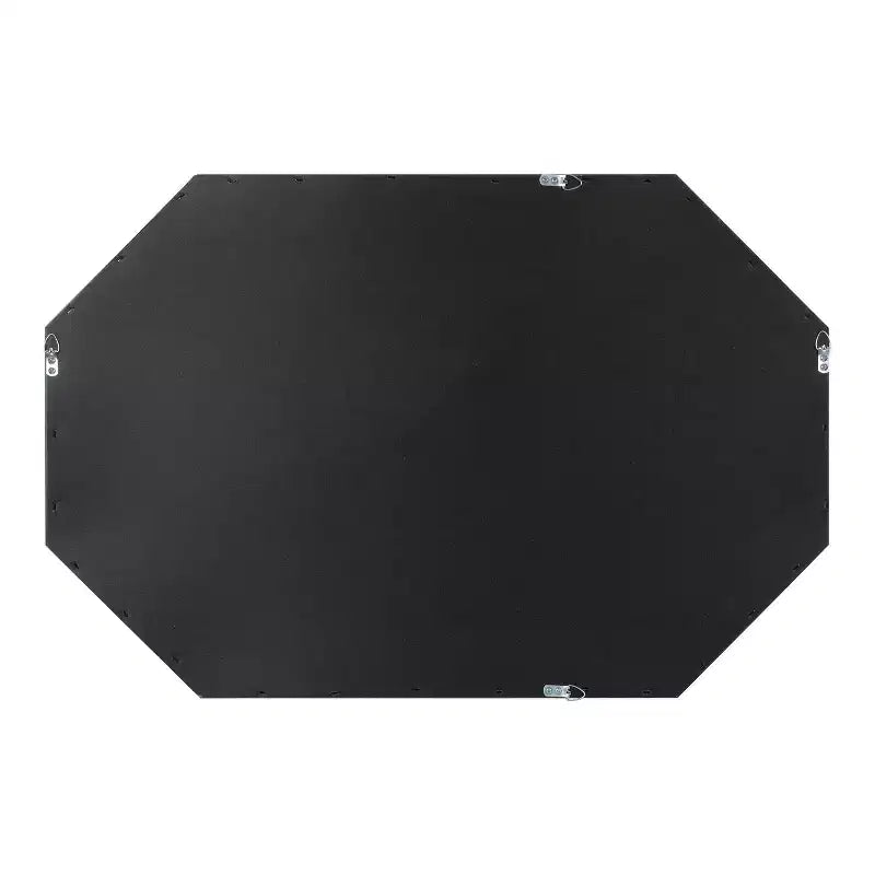 Miroir mural octogonal Laverty 24 po x 36 po doré - Kate & Laurel All Things Decor