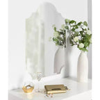 Miroir mural arqué Reign 24" x 36" argenté - Kate & Laurel All Things Decor : Style moderne, aucun assemblage, montage mural