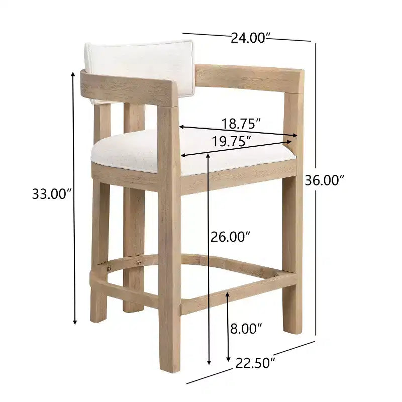 Ensemble de salle à manger Christopher Knight Home Alvin moderne, 5 pièces, en métal et bois d'hévéa, hauteur comptoir