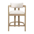 Ensemble de salle à manger Christopher Knight Home Alvin moderne, 5 pièces, en métal et bois d'hévéa, hauteur comptoir