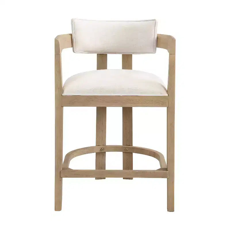 Ensemble de salle à manger Christopher Knight Home Alvin moderne, 5 pièces, en métal et bois d'hévéa, hauteur comptoir