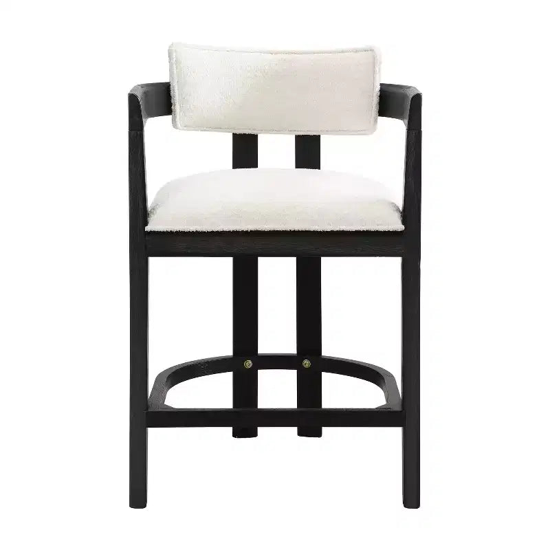 Ensemble de salle à manger Christopher Knight Home Alvin moderne, 5 pièces, en métal et bois d'hévéa, hauteur comptoir