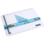 Acurit Technical Drawing Board - Portable Drafting Table with Multi-Tool Kit, Break-Resistant Plastic, Straight-Edge Lock Mechanism, Transparent