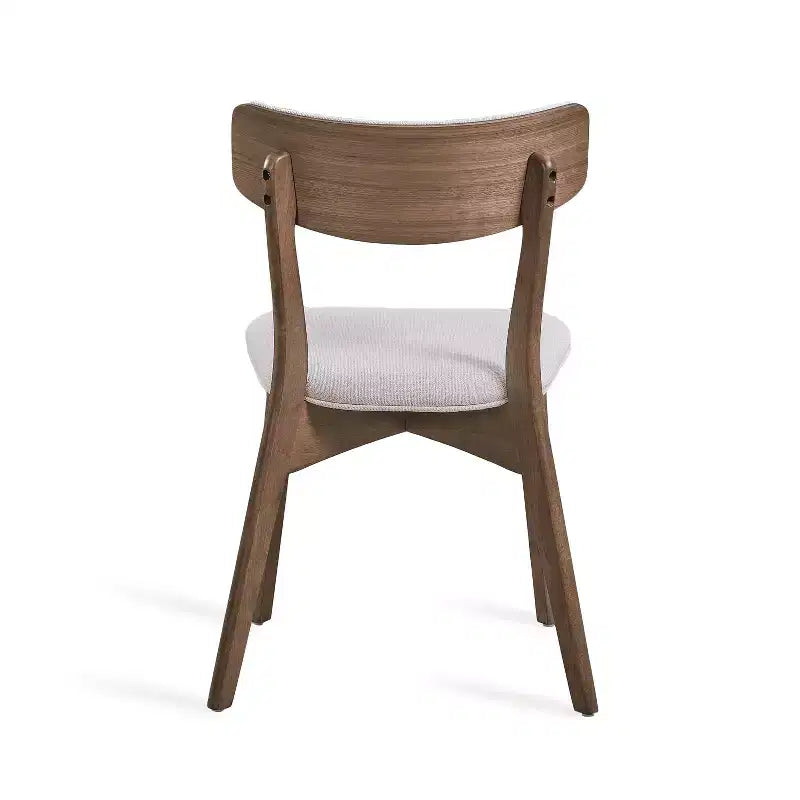 Ensemble de salle à manger Christopher Knight Home Walton 5 pièces en bois d'hévéa rembourré, style milieu de siècle