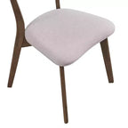 Ensemble de salle à manger Christopher Knight Home Walton 5 pièces en bois d'hévéa rembourré, style milieu de siècle