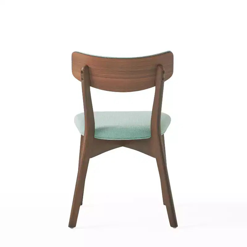 Ensemble de salle à manger Christopher Knight Home Walton 5 pièces en bois d'hévéa rembourré, style milieu de siècle