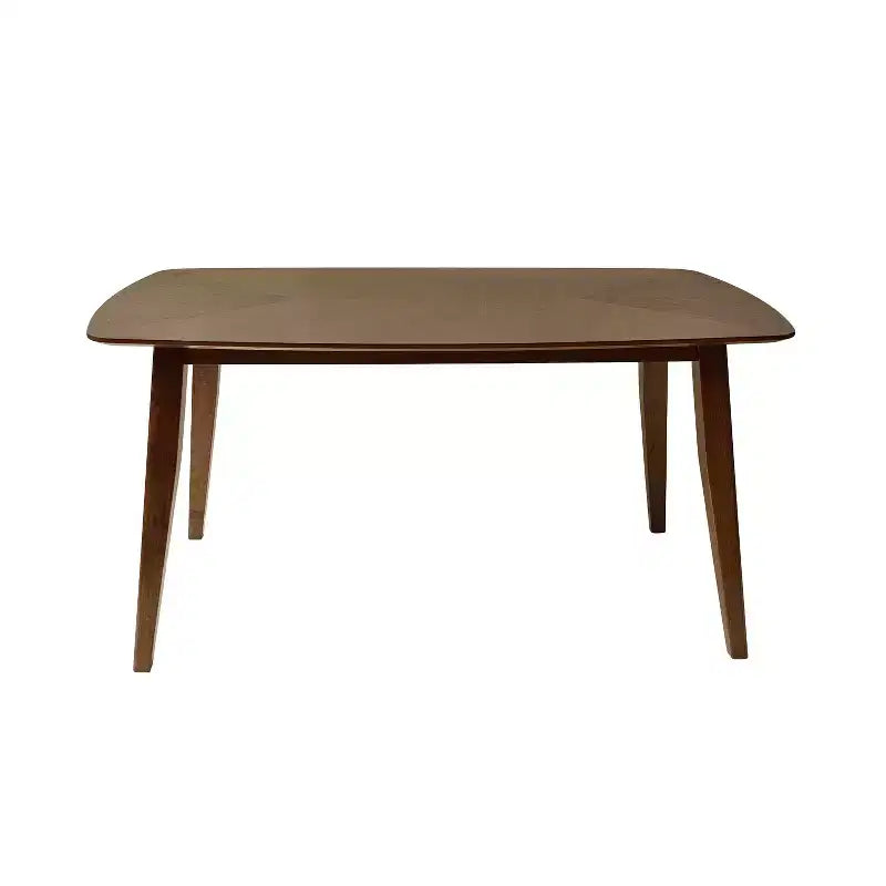 Ensemble de salle à manger Christopher Knight Home Walton 5 pièces en bois d'hévéa rembourré, style milieu de siècle