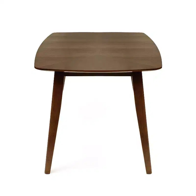 Ensemble de salle à manger Christopher Knight Home Walton 5 pièces en bois d'hévéa rembourré, style milieu de siècle