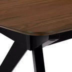 Ensemble de salle à manger 5 pièces en hévéa rembourré de style moderne du milieu du siècle Lareyna de Christopher Knight Home