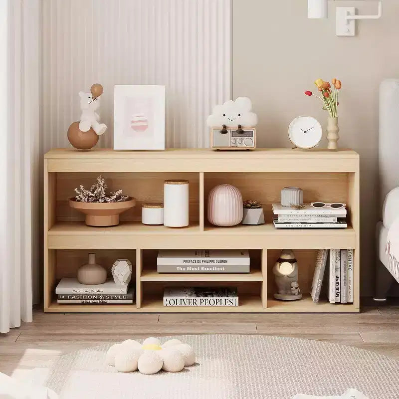 Organisateur de rangement Acekool à 5 cubes avec tiroir pour enfants, meuble de rangement en bois pour jouets, idéal pour salle de jeux, crèche, salle de classe