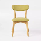 Christopher Knight Home Alma Ensemble de salle à manger 5 pièces en tissu et bois, style milieu de siècle