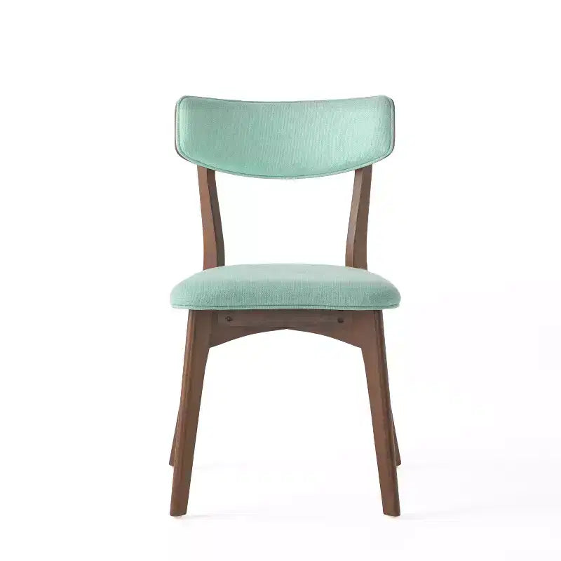 Christopher Knight Home Alma Ensemble de salle à manger 5 pièces en tissu et bois, style milieu de siècle
