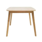 Christopher Knight Home Alma Ensemble de salle à manger 5 pièces en tissu et bois, style milieu de siècle