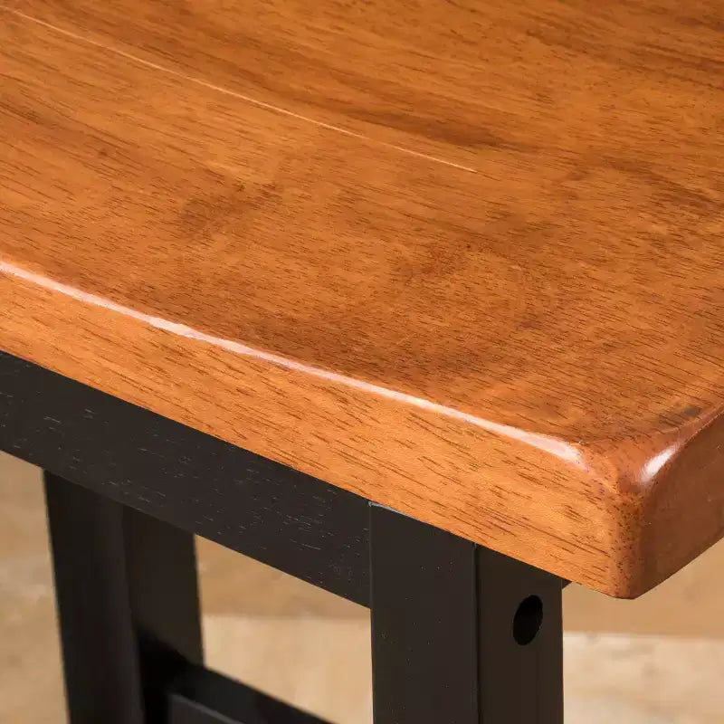 Tabourets de comptoir sans dossier en bois d'hévéa de 61 cm Christopher Knight Home Pomeroy Farmhouse (lot de 2)