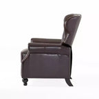 Fauteuil inclinable à dossier capitonné contemporain Walder Christopher Knight Home