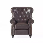 Fauteuil inclinable à dossier capitonné contemporain Walder Christopher Knight Home