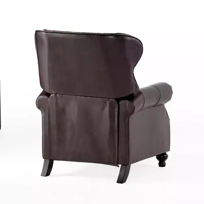 Fauteuil inclinable à dossier capitonné contemporain Walder Christopher Knight Home