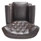 Fauteuil inclinable à dossier capitonné contemporain Walder Christopher Knight Home