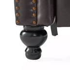 Fauteuil inclinable à dossier capitonné contemporain Walder Christopher Knight Home