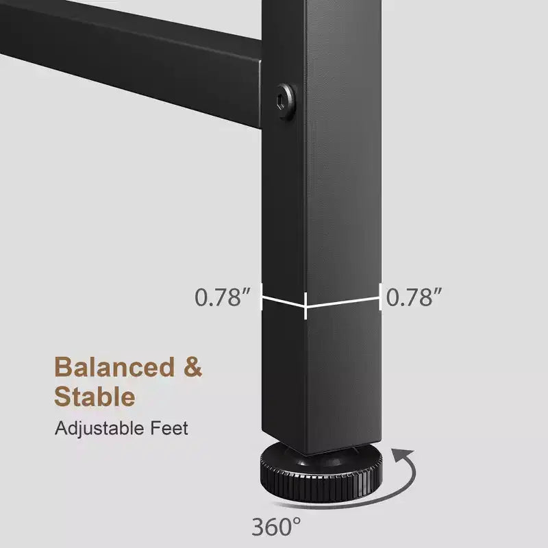 5.9 Table de canapé mince, console étroite à 2 niveaux avec étagère réglable, table peu encombrante derrière le canapé pour le salon, l'entrée, le couloir