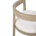 Christopher Knight Home Hart – Ensemble de salle à manger rustique 7 pièces en bois d'hévéa rembourré avec table ovale surdimensionnée