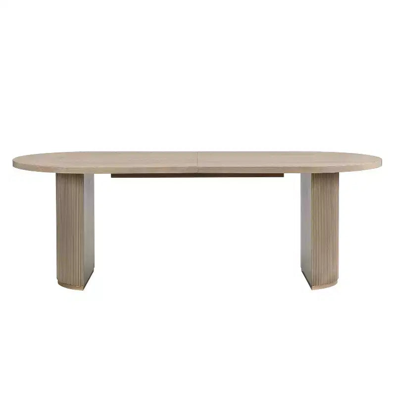 Christopher Knight Home Hart – Ensemble de salle à manger rustique 7 pièces en bois d'hévéa rembourré avec table ovale surdimensionnée
