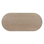 Christopher Knight Home Hart – Ensemble de salle à manger rustique 7 pièces en bois d'hévéa rembourré avec table ovale surdimensionnée