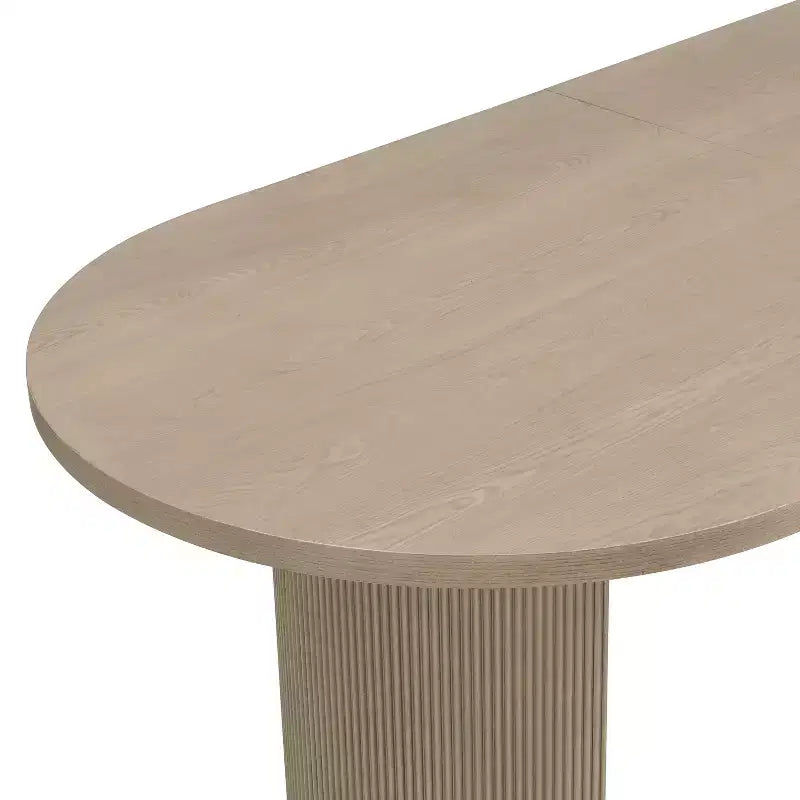Christopher Knight Home Hart – Ensemble de salle à manger rustique 7 pièces en bois d'hévéa rembourré avec table ovale surdimensionnée
