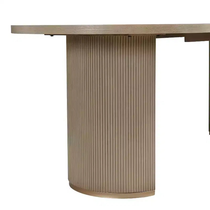 Christopher Knight Home Hart – Ensemble de salle à manger rustique 7 pièces en bois d'hévéa rembourré avec table ovale surdimensionnée