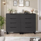4 commodes pour chambre à coucher, commode haute de 106 cm, meuble à tiroirs vertical autoportant avec rangement, commode de rangement en bois pour salon, couloir
