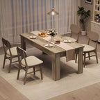 Table de salle à manger de ferme 63" - Table rustique en bois pour 4-6 personnes, parfaite pour les petits espaces et les appartements