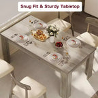 Table de salle à manger de ferme 63" - Table rustique en bois pour 4-6 personnes, parfaite pour les petits espaces et les appartements