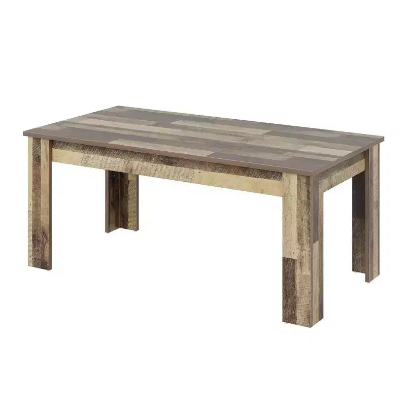 Table de salle à manger de ferme 63" - Table rustique en bois pour 4-6 personnes, parfaite pour les petits espaces et les appartements