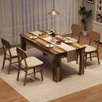 Table de salle à manger de ferme 63" - Table rustique en bois pour 4-6 personnes, parfaite pour les petits espaces et les appartements