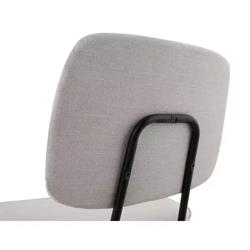 Chintaly Imports, chaise d'appoint contemporaine avec dossier à motif losanges