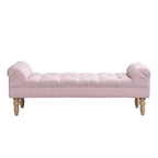 Banc capitonné moderne en tissu Kate de Christopher Knight Home