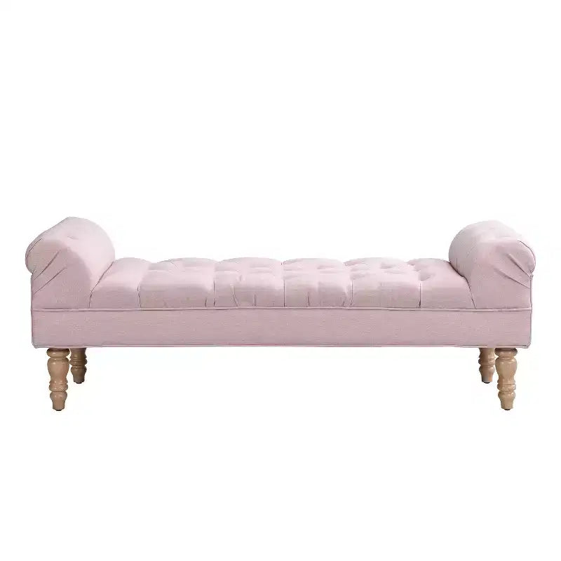 Banc capitonné moderne en tissu Kate de Christopher Knight Home