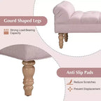 Banc capitonné moderne en tissu Kate de Christopher Knight Home