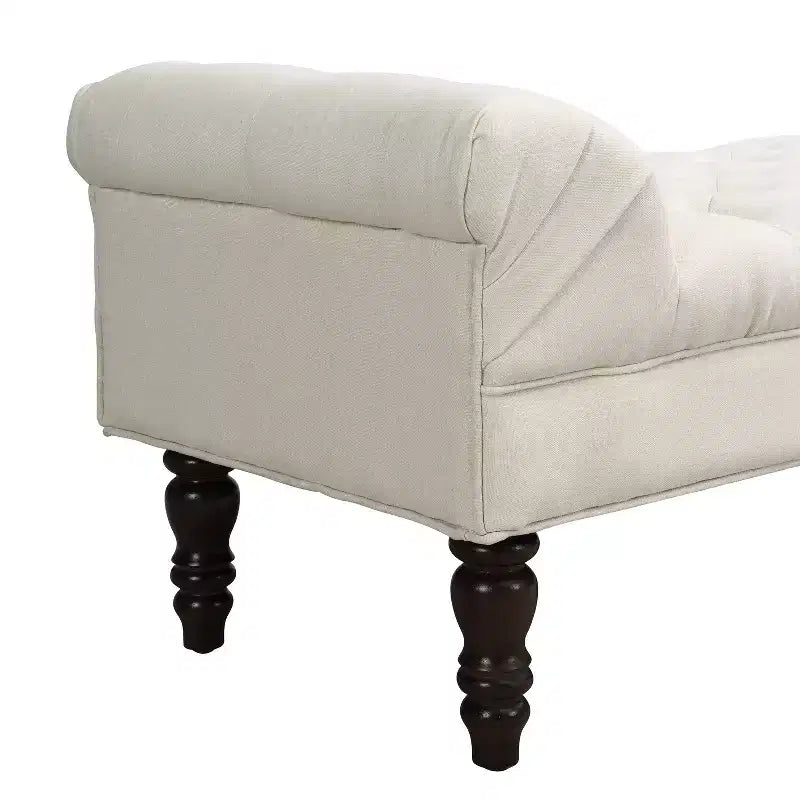 Banc capitonné moderne en tissu Kate de Christopher Knight Home