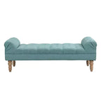 Banc capitonné moderne en tissu Kate de Christopher Knight Home