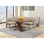 Chintaly Imports, Coussin de dossier de chaise à piètement luge - Lot de 2