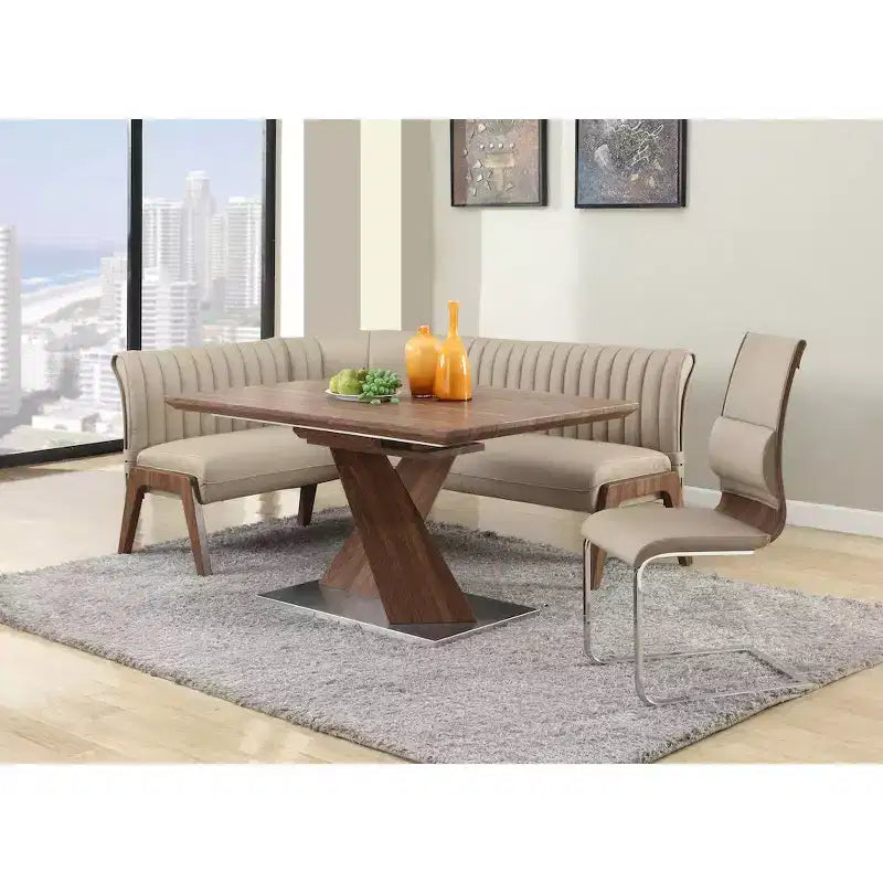 Chintaly Imports, Coussin de dossier de chaise à piètement luge - Lot de 2