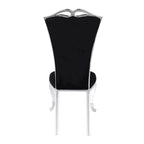Chintaly Imports, Chaises d'appoint modernes à dossier haut et pieds galbés - Lot de 2