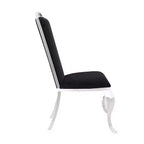 Chintaly Imports, Chaises d'appoint modernes à dossier haut et pieds galbés - Lot de 2