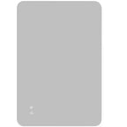 Miroir de salle de bain rectangulaire rétroéclairé 30x40