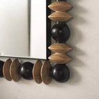 Miroir Azaria - 24,6 x 35,24 - MRR9011 - Noir/Naturel - Safavieh