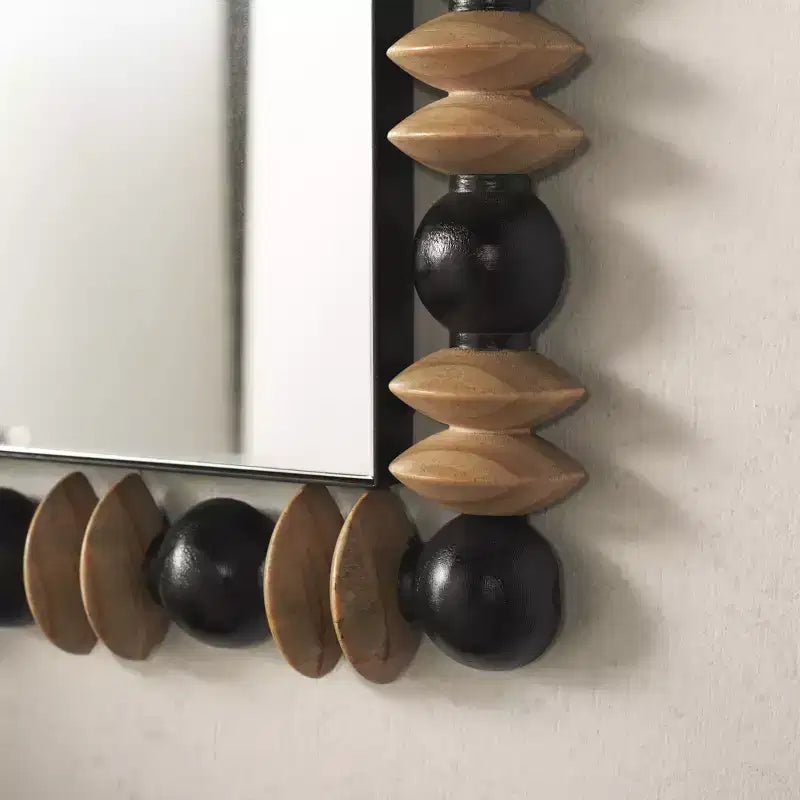 Miroir Azaria - 24,6 x 35,24 - MRR9011 - Noir/Naturel - Safavieh