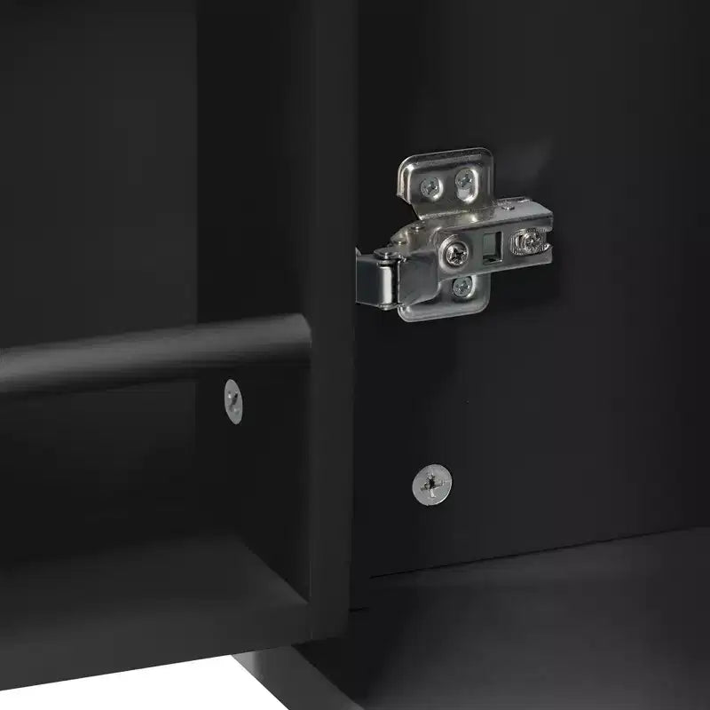 47 Îlot de cuisine avec table à manger extensible, dessus en placage de bois d'hévéa, étagère de rangement interne, prise de courant intégrée, chariot de cuisine roulant