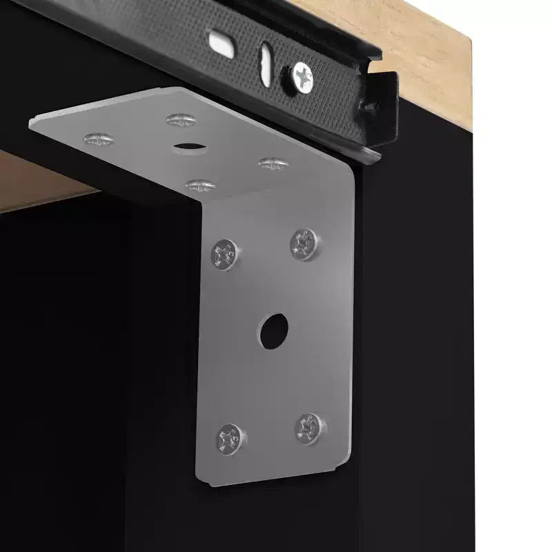 47 Îlot de cuisine avec table à manger extensible, dessus en placage de bois d'hévéa, étagère de rangement interne, prise de courant intégrée, chariot de cuisine roulant